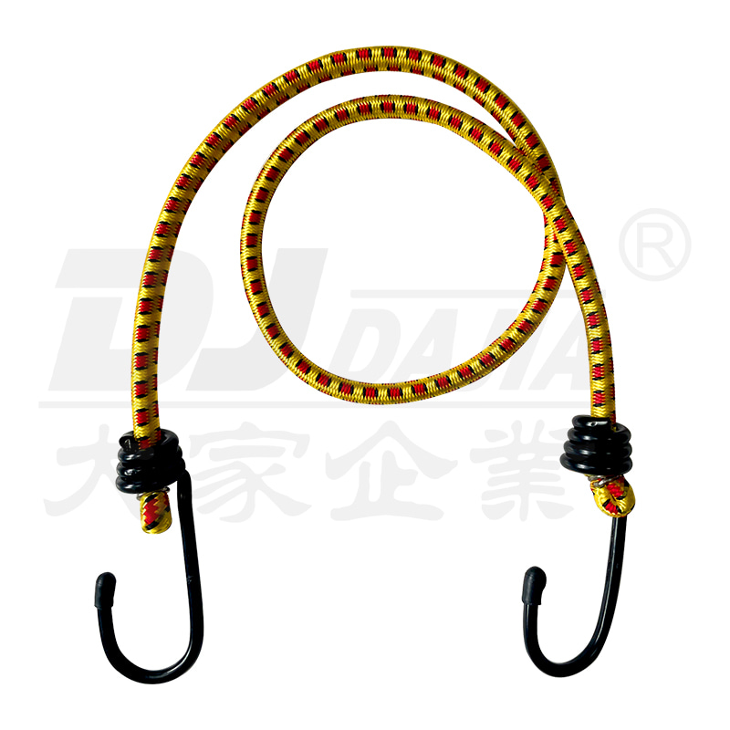 Tali bungee datar yang dapat disesuaikan 4 dalam 1 tali bungee untuk sepeda