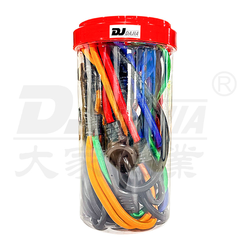 Tali bungee datar yang dapat disesuaikan 4 dalam 1 tali bungee untuk sepeda